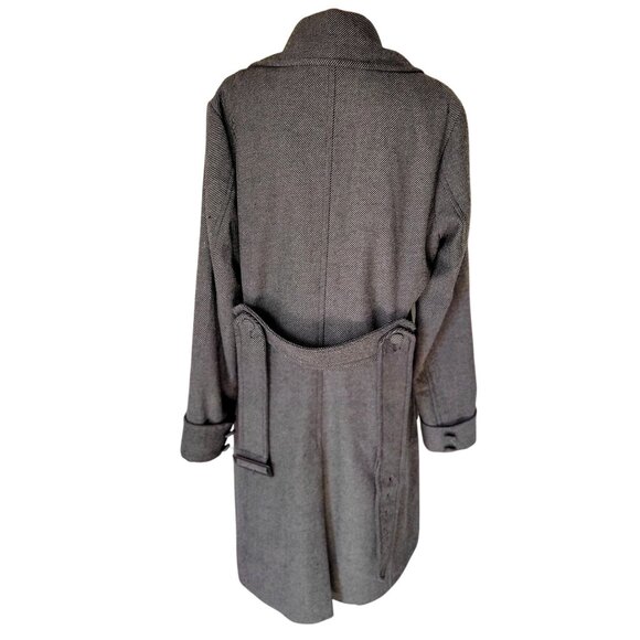 The Crimes of Grindelwald Men's Gray Herringbone Overcoat Fantastic Beast-L - Picture 4 of 11